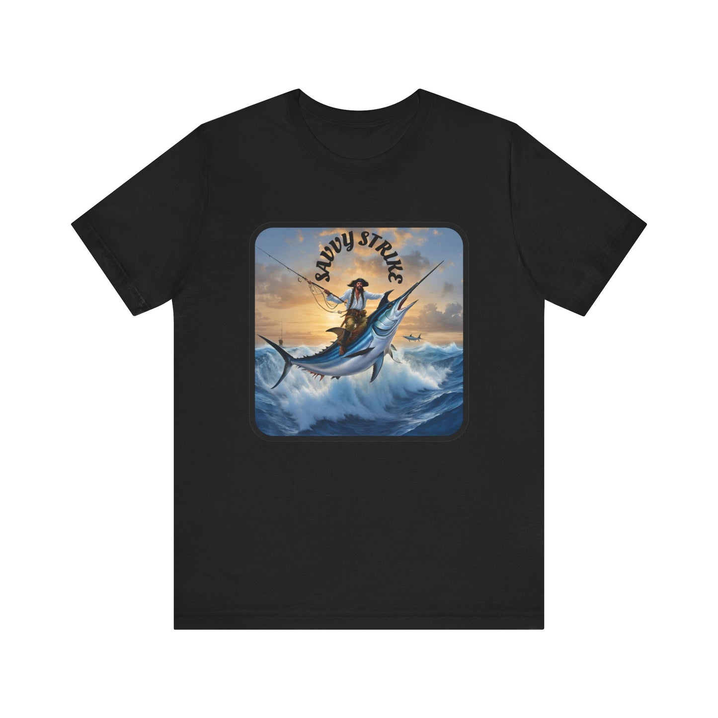 Savvy Strike Pirate/Marlin Short Sleeve Tee