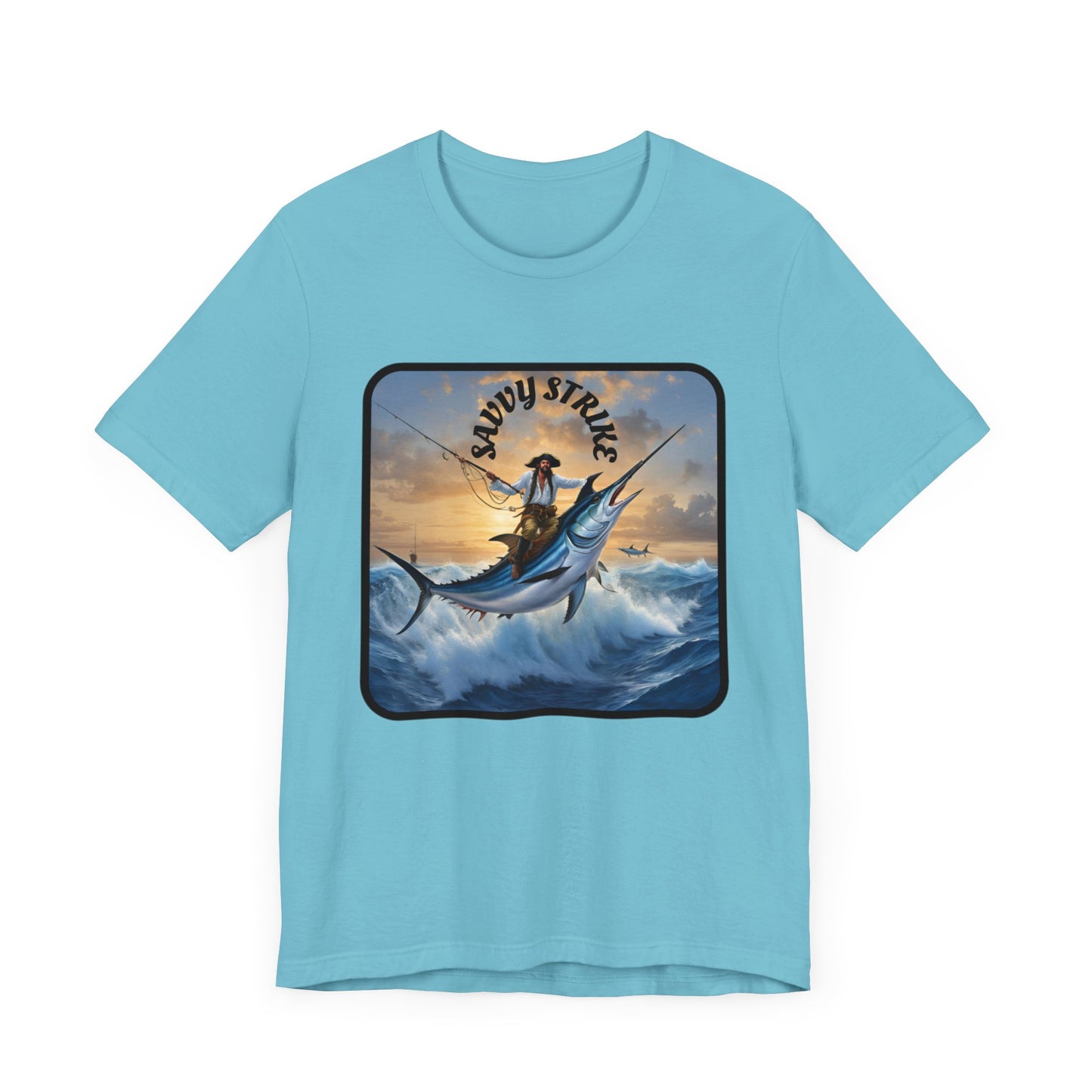 Savvy Strike Pirate/Marlin Short Sleeve Tee