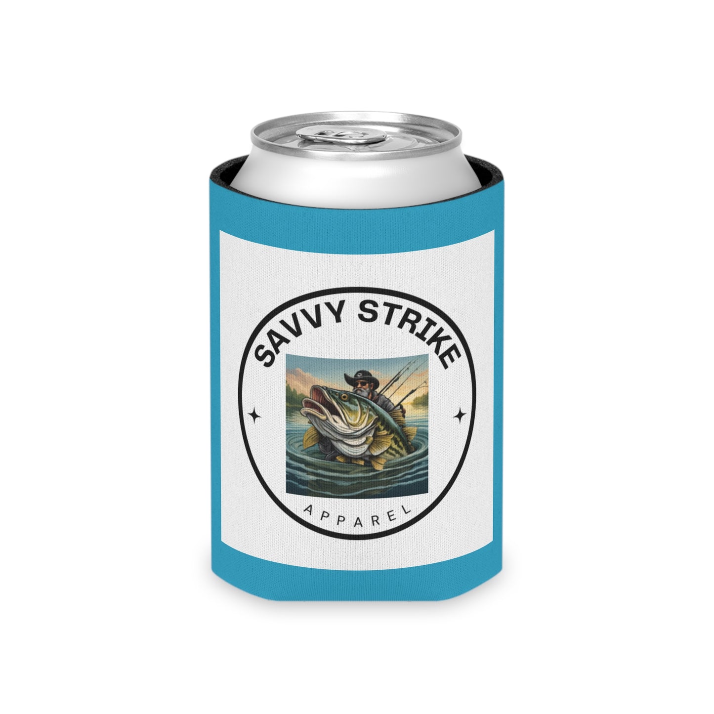 Savvy Strike can koozie