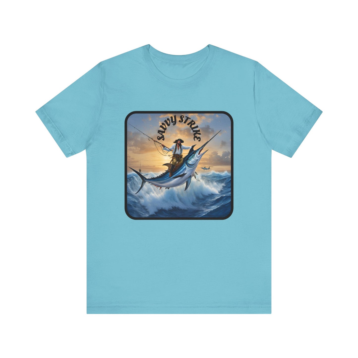 Savvy Strike Pirate/Marlin Short Sleeve Tee