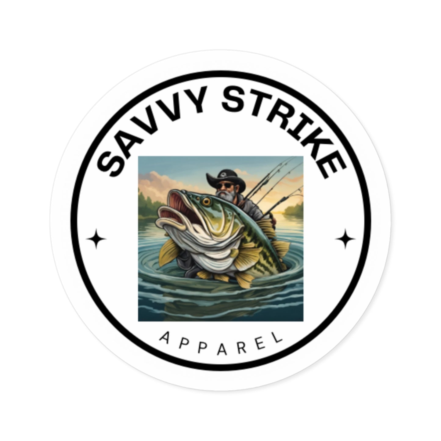 Savvy Strike Logo Stickers, Indoor\Outdoor