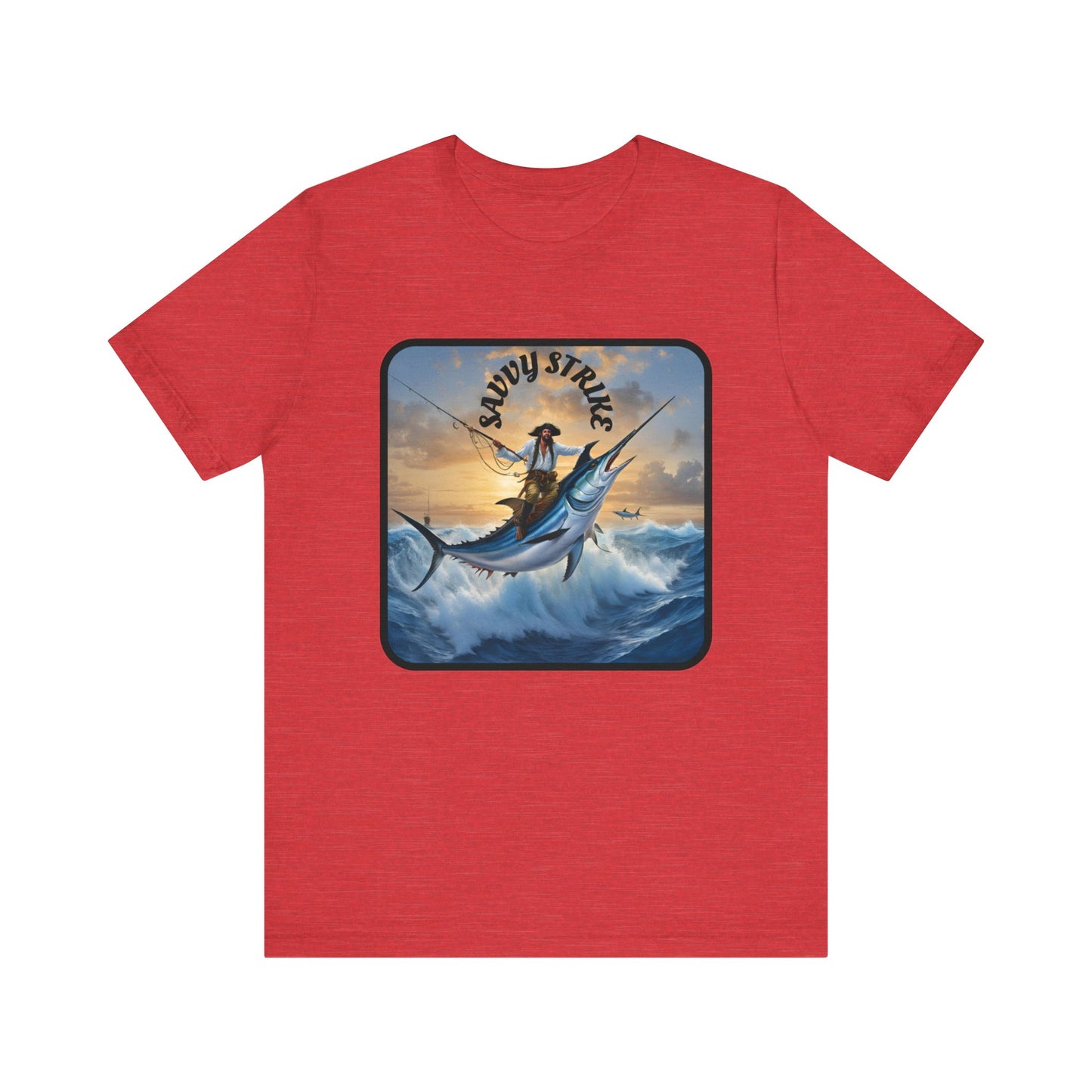 Savvy Strike Pirate/Marlin Short Sleeve Tee