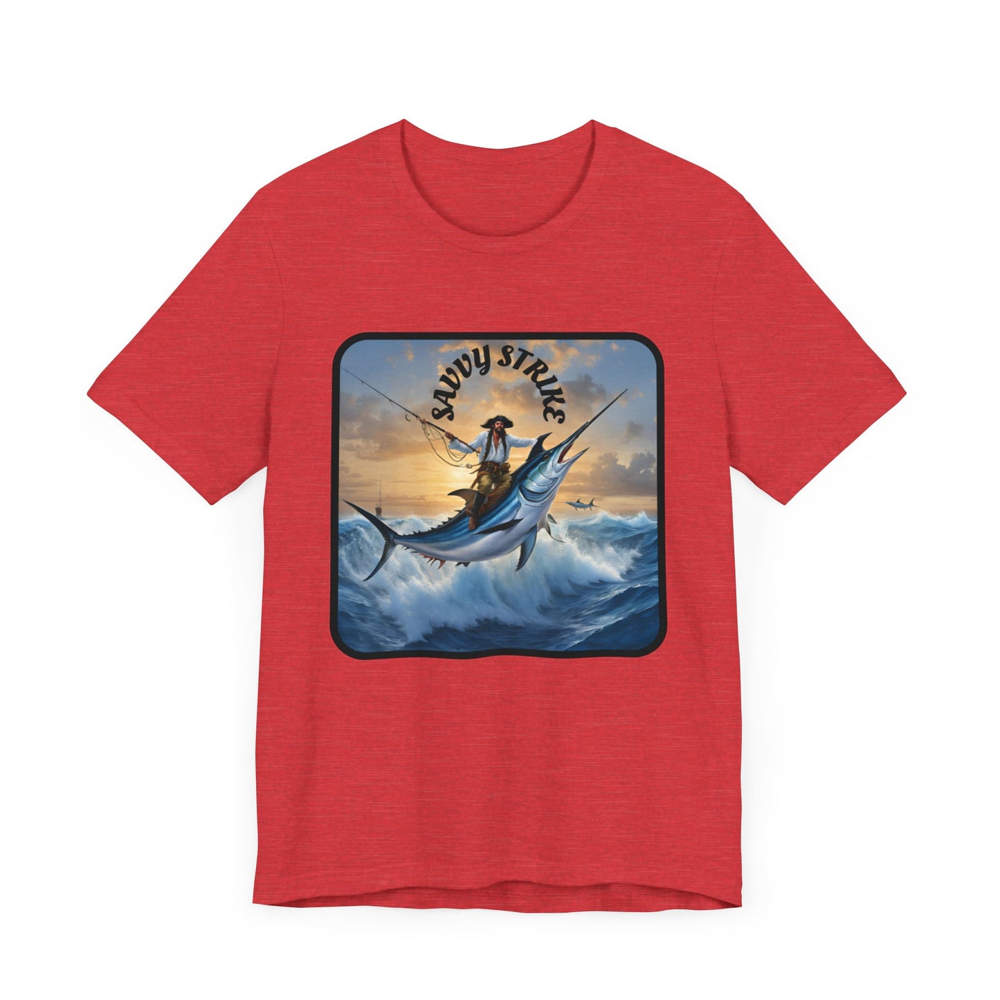 Savvy Strike Pirate/Marlin Short Sleeve Tee