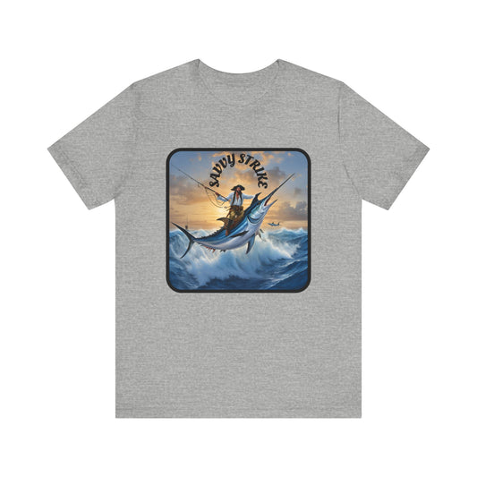 Savvy Strike Pirate/Marlin Short Sleeve Tee