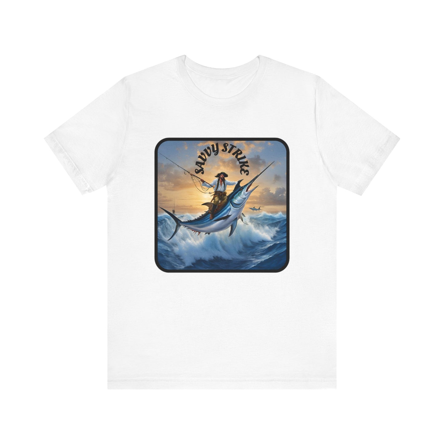 Savvy Strike Pirate/Marlin Short Sleeve Tee